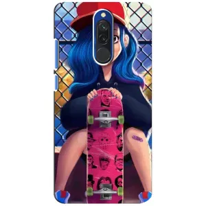 Чохол з картинкою Модні Дівчата Xiaomi Redmi 8 (Модна Дівчинка)