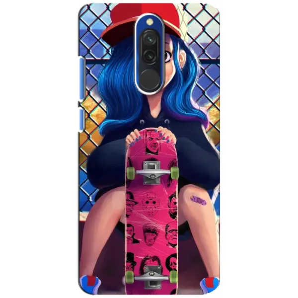 Чехол с рисунком «Модная девушка» для Xiaomi Redmi 8