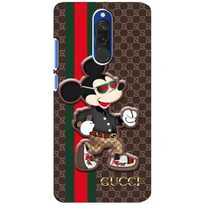 Чехлы Бренд GUCCI для Xiaomi Redmi 8 (Маус Гуччи)