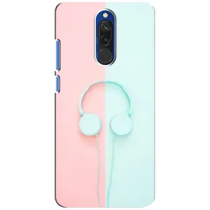 Девчачий Чехол для Xiaomi Redmi 8 (Наушники)