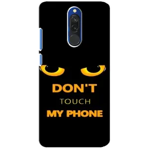 Чохол з Прикольним Принтом на Xiaomi Redmi 8 (Не чіпай мій телефон)