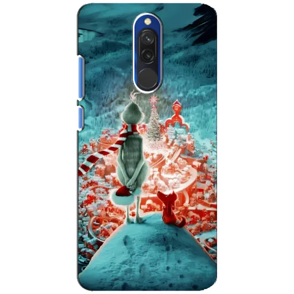 Чехол с рисунком «Новогодний Гринч» для Xiaomi Redmi 8 Чехол с рисунком «Новогодний Гринч» для Xiaomi Redmi 8