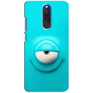 Силиконовые Чехлы (смешные стикеры) для Xiaomi Redmi 8 (Одноглазик)