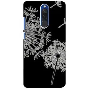 Силіконовий Чохол з кульбабками на Xiaomi Redmi 8 (Кульбаба)