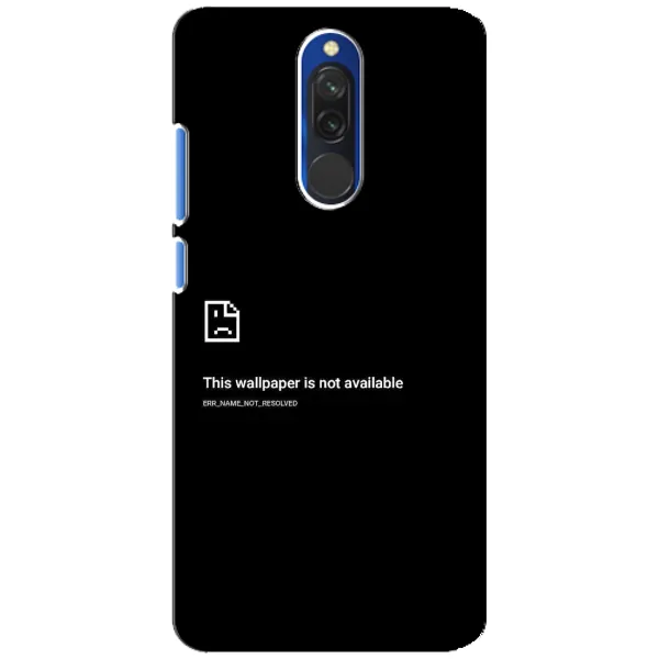 Чехол с рисунком «Ошибка» для Xiaomi Redmi 8 Чехол с рисунком «Ошибка» для Xiaomi Redmi 8