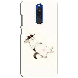 Чехол на тематику: Коты для Xiaomi Redmi 8 (Отдых)