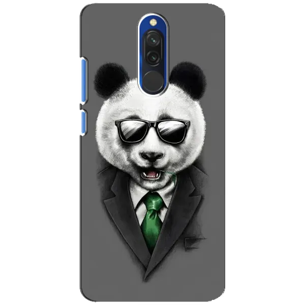 Чехол с рисунком «Панда в очках» для Xiaomi Redmi 8 Чехол с рисунком «Панда в очках» для Xiaomi Redmi 8