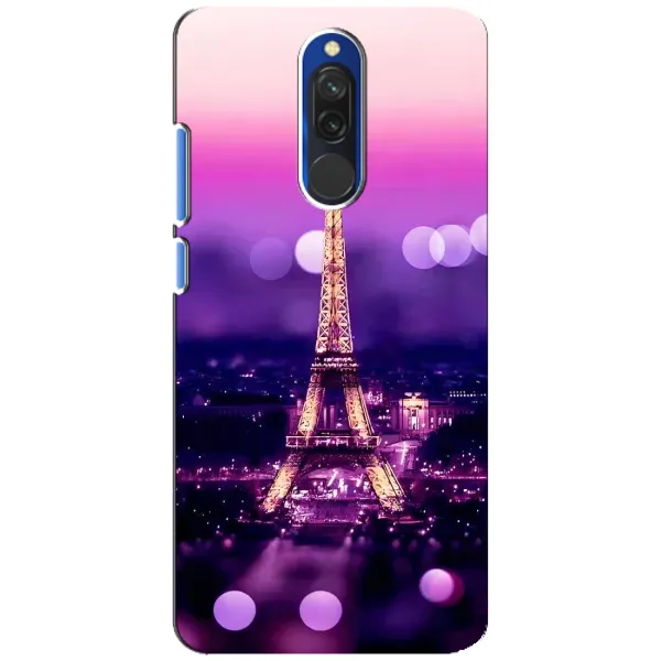 Чехол с рисунком «Париж башня» для Xiaomi Redmi 8 Чехол с рисунком «Париж башня» для Xiaomi Redmi 8