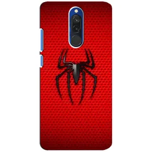 Чехол Супергерой Человека Паука на Xiaomi Redmi 8 (Паук марвел)