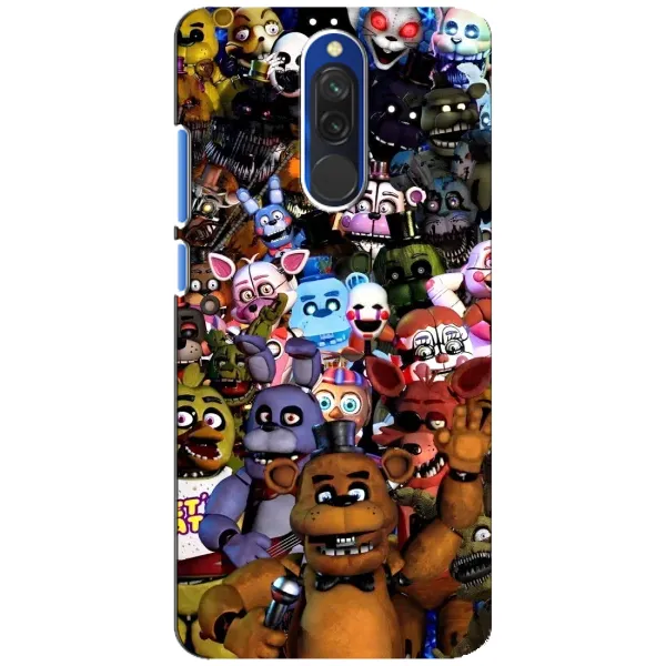 Чехол с рисунком «Персонажи Фредди» для Xiaomi Redmi 8