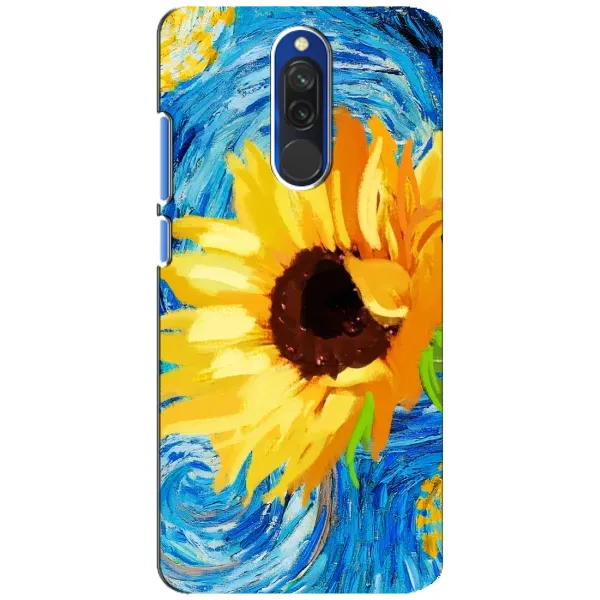 Чехол с рисунком «Подсолнух цветок» для Xiaomi Redmi 8 Чехол с рисунком «Подсолнух цветок» для Xiaomi Redmi 8