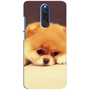 Чехол (ТПУ) Милые собачки для Xiaomi Redmi 8 (Померанский шпиц)