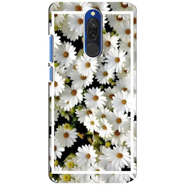 Чехол с рисунком «Рамка в ромашках» для Xiaomi Redmi 8 Чехол с рисунком «Рамка в ромашках» для Xiaomi Redmi 8