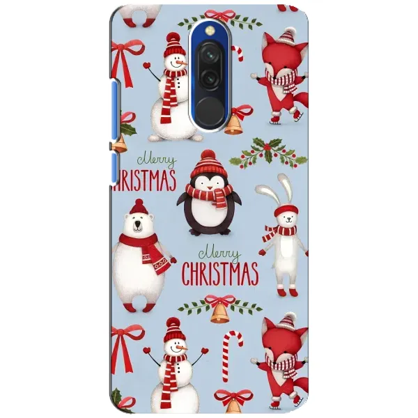 Чехол с рисунком «Рождественский» для Xiaomi Redmi 8 Чехол с рисунком «Рождественский» для Xiaomi Redmi 8