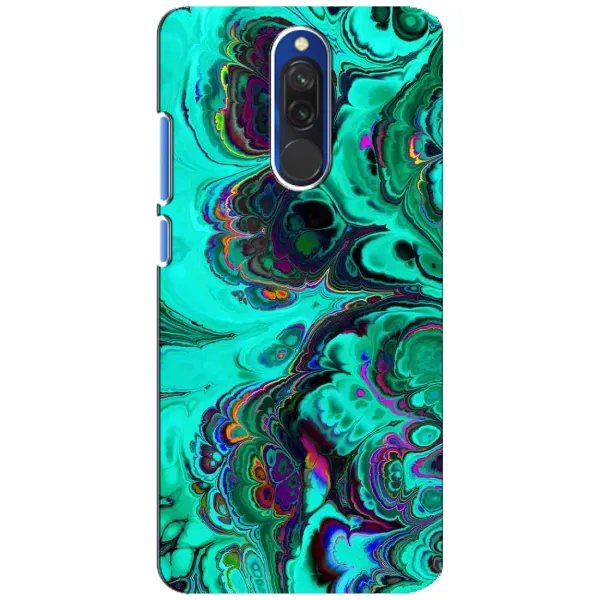 Чехол с рисунком «Салатный мрамор» для Xiaomi Redmi 8 Чехол с рисунком «Салатный мрамор» для Xiaomi Redmi 8