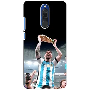 Чохли Лео Мессі Аргентина для Xiaomi Redmi 8 (Щасливий Мессі)