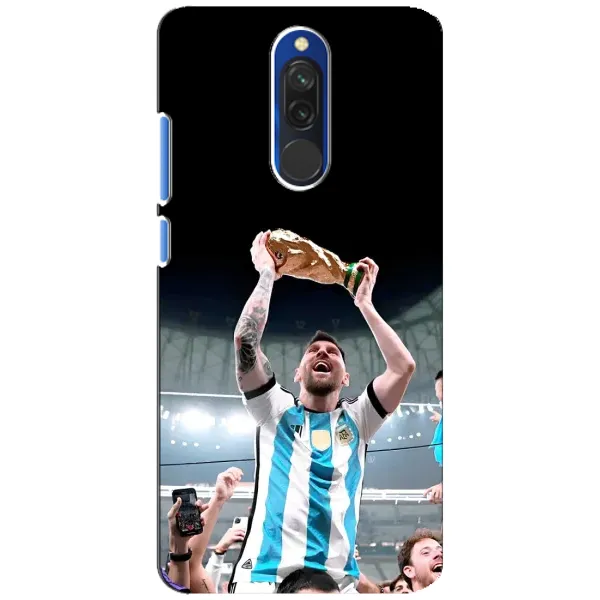 Чехол с рисунком «Счастливый Месси» для Xiaomi Redmi 8