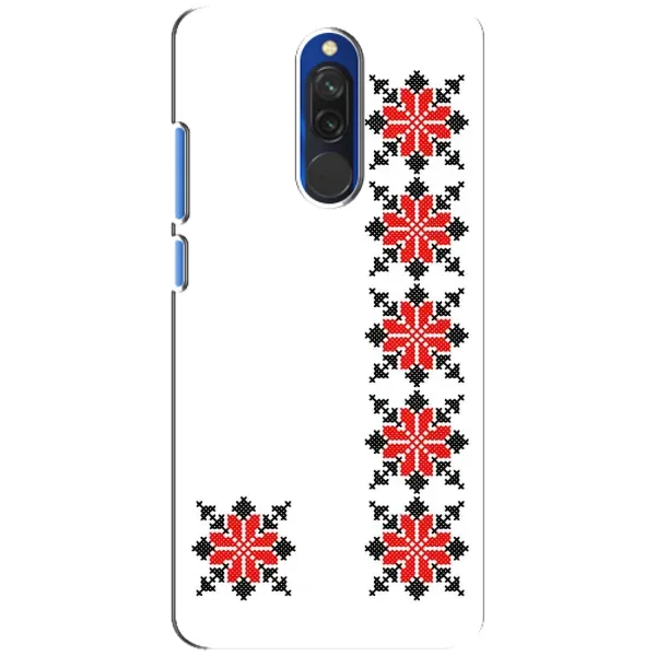 Чехол с рисунком «Силуэт вышиванки» для Xiaomi Redmi 8 Чехол с рисунком «Силуэт вышиванки» для Xiaomi Redmi 8
