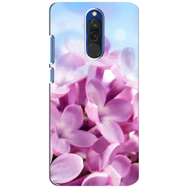 Чехол с рисунком «Сиреневые цветы» для Xiaomi Redmi 8 Чехол с рисунком «Сиреневые цветы» для Xiaomi Redmi 8