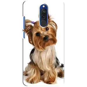 Чехол (ТПУ) Милые собачки для Xiaomi Redmi 8 (Собака Терьер)