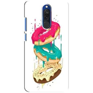 Чохол з зображенням смачної їжі для Xiaomi Redmi 8 (Соковиті пончики)