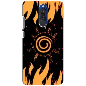 Купить Чехлы на телефон с принтом Anime для Xiaomi Redmi 8 (Солнце Наруто)
