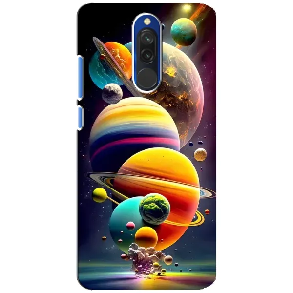 Чехол с рисунком «Солнечна система» для Xiaomi Redmi 8 Чехол с рисунком «Солнечна система» для Xiaomi Redmi 8