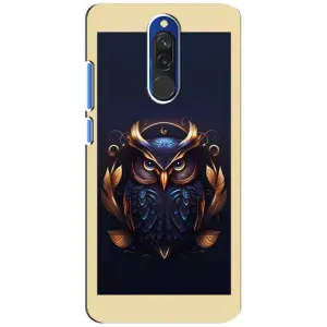 Чехлы с принтом СОВЫ для Xiaomi Redmi 8 (Стильная Сова)