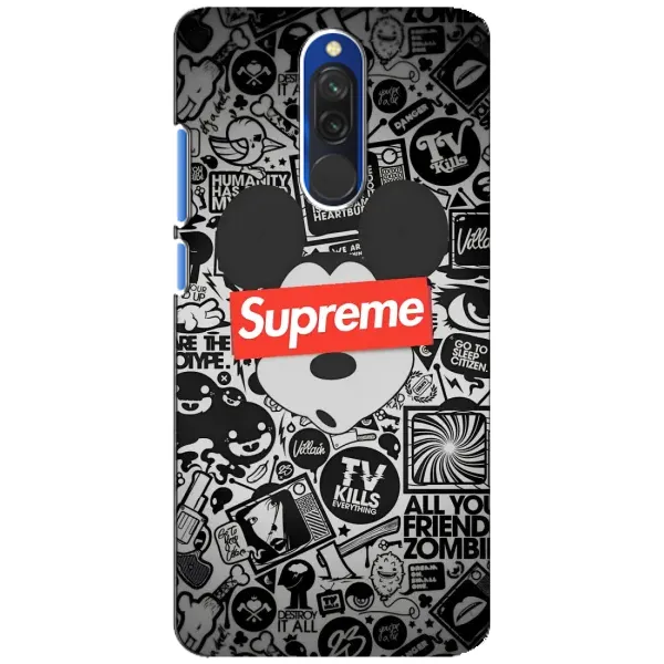 Чехол с рисунком «Supreme Маус» для Xiaomi Redmi 8