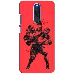 Чохли з прінтом Спортивна тематика для Xiaomi Redmi 8 (Тайсон Бокс)