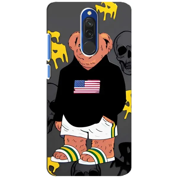 Чехол с рисунком «Teddy USA» для Xiaomi Redmi 8