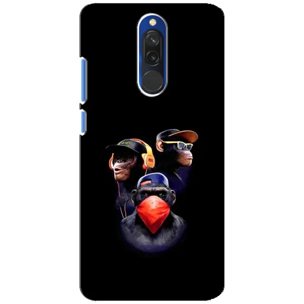 Чехол с рисунком «Три обезьяны» для Xiaomi Redmi 8 Чехол с рисунком «Три обезьяны» для Xiaomi Redmi 8