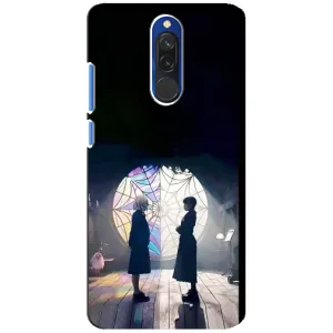 Чехлы с принтом Уэнсдей на Xiaomi Redmi 8 (Уэнсдей и Энди)