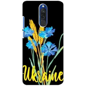 Чохол на Xiaomi Redmi 8 (Український дизайн) (Україна в квітах)