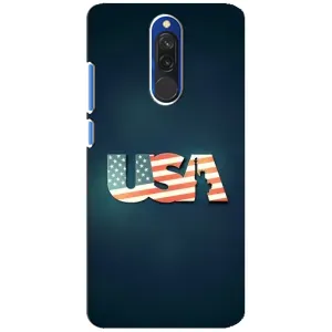 Чохол Прапор USA для Xiaomi Redmi 8 (USA)