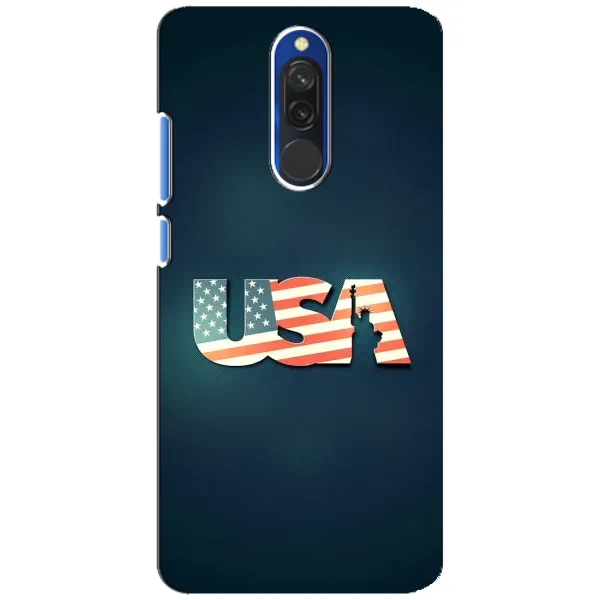 Чехол с рисунком «USA» для Xiaomi Redmi 8
