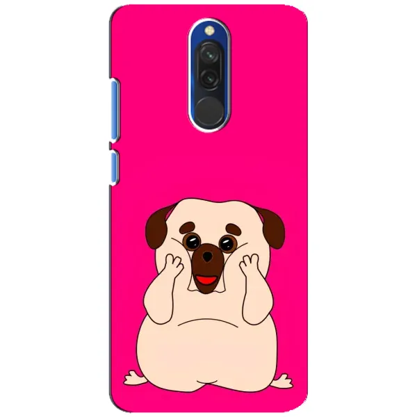 Чехол с рисунком «Веселый Мопсик» для Xiaomi Redmi 8 Чехол с рисунком «Веселый Мопсик» для Xiaomi Redmi 8