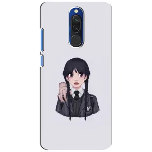 Чехлы с принтом Уэнсдей на Xiaomi Redmi 8 (Вещь Венсдей)