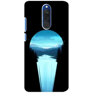 Літній Чохол на Xiaomi Redmi 8 (Синій Водоспад)