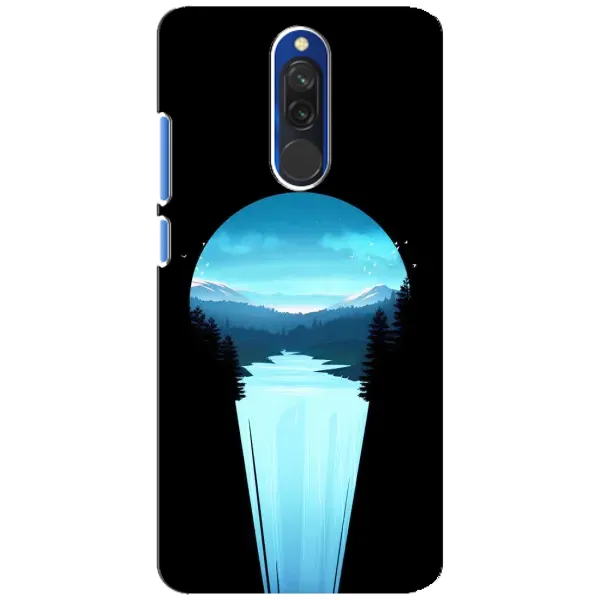 Чехол с рисунком «Синий Водопад» для Xiaomi Redmi 8 Чехол с рисунком «Синий Водопад» для Xiaomi Redmi 8