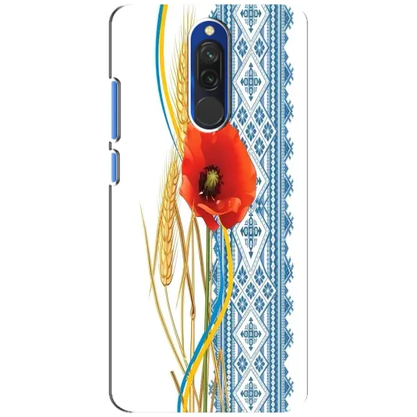 Чехол с рисунком «Вышиванка с цветком» для Xiaomi Redmi 8 Чехол с рисунком «Вышиванка с цветком» для Xiaomi Redmi 8