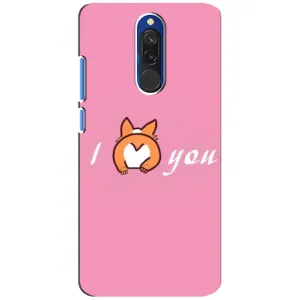 Силиконовые Чехлы Любимому человеку для Xiaomi Redmi 8 (Я тебя люблю)