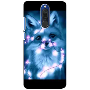 Чехол с Лисичкой для Xiaomi Redmi 8 (Яркая Лиса)