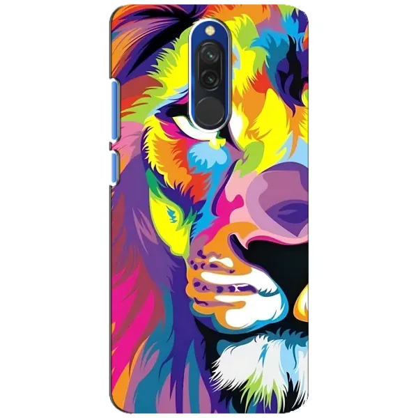 Чехол с рисунком «Яркий Лев» для Xiaomi Redmi 8 Чехол с рисунком «Яркий Лев» для Xiaomi Redmi 8
