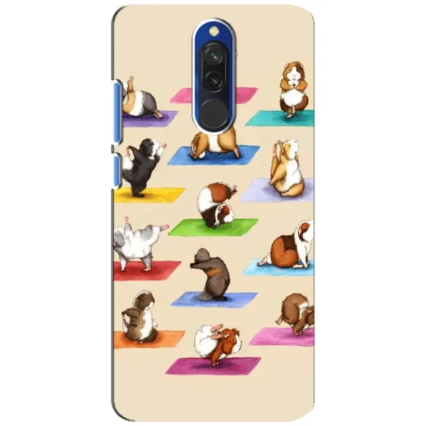 Чехол с рисунком «Ёга свинок» для Xiaomi Redmi 8 Чехол с рисунком «Ёга свинок» для Xiaomi Redmi 8