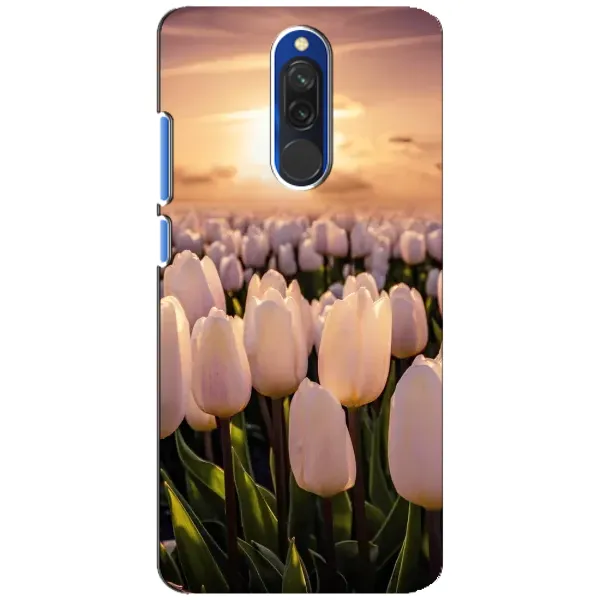 Чехол с рисунком «Закат с цветами» для Xiaomi Redmi 8 Чехол с рисунком «Закат с цветами» для Xiaomi Redmi 8