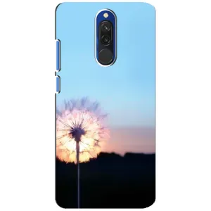 Силіконовий Чохол з кульбабками на Xiaomi Redmi 8 (Захід з кульбабкою)