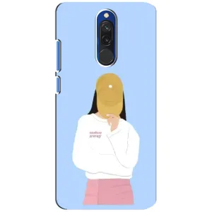 Силіконовый Чохол на Xiaomi Redmi 8 з картинкой Модных девушек (Жовта кепка)