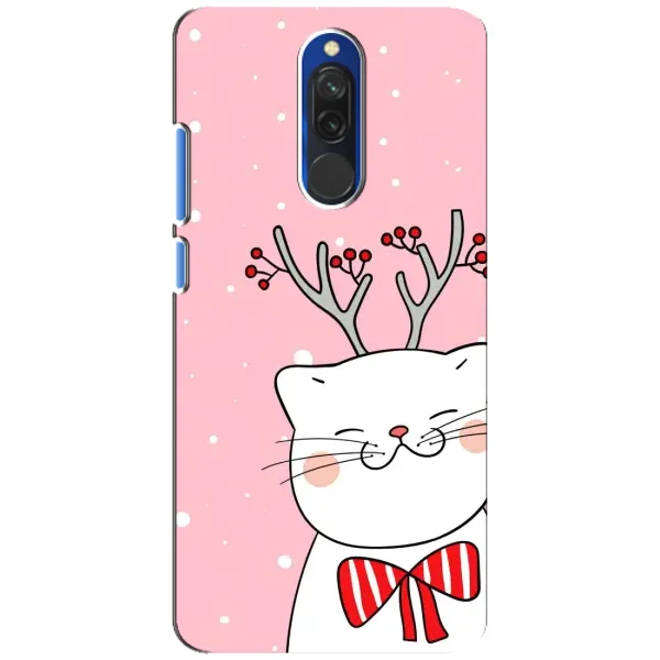 Чехол с рисунком «Зимний кот» для Xiaomi Redmi 8 Чехол с рисунком «Зимний кот» для Xiaomi Redmi 8