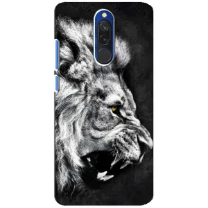 Чехол с картинкой на Xiaomi Redmi 8 (Злой ЛЕВ)